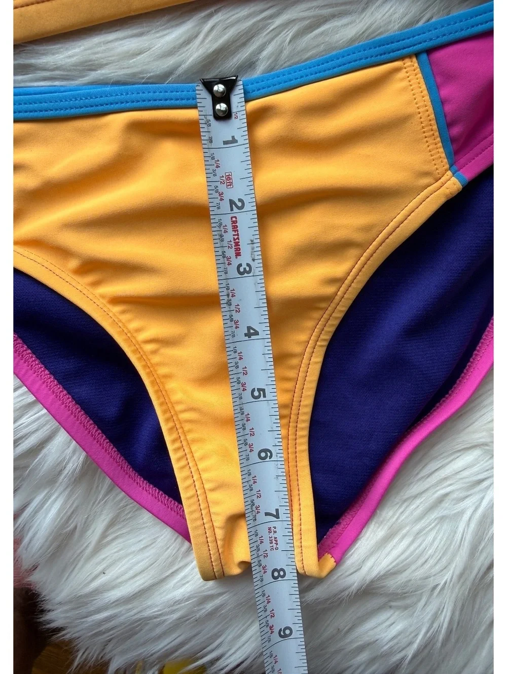 Under Armour Girls' Colorblock Two-Piece Swimsuit Size 12